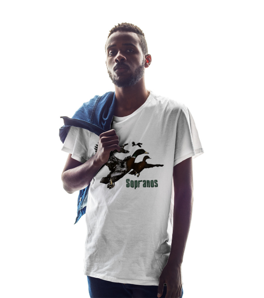 Sopranos Ducks Flying Scene Iconic TV Show Moment T-Shirt