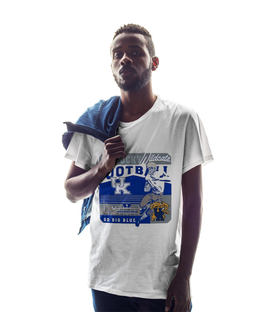 Kentucky Wildcats Football Go Big Blue Kroger Field UK Wildcats T-Shirt