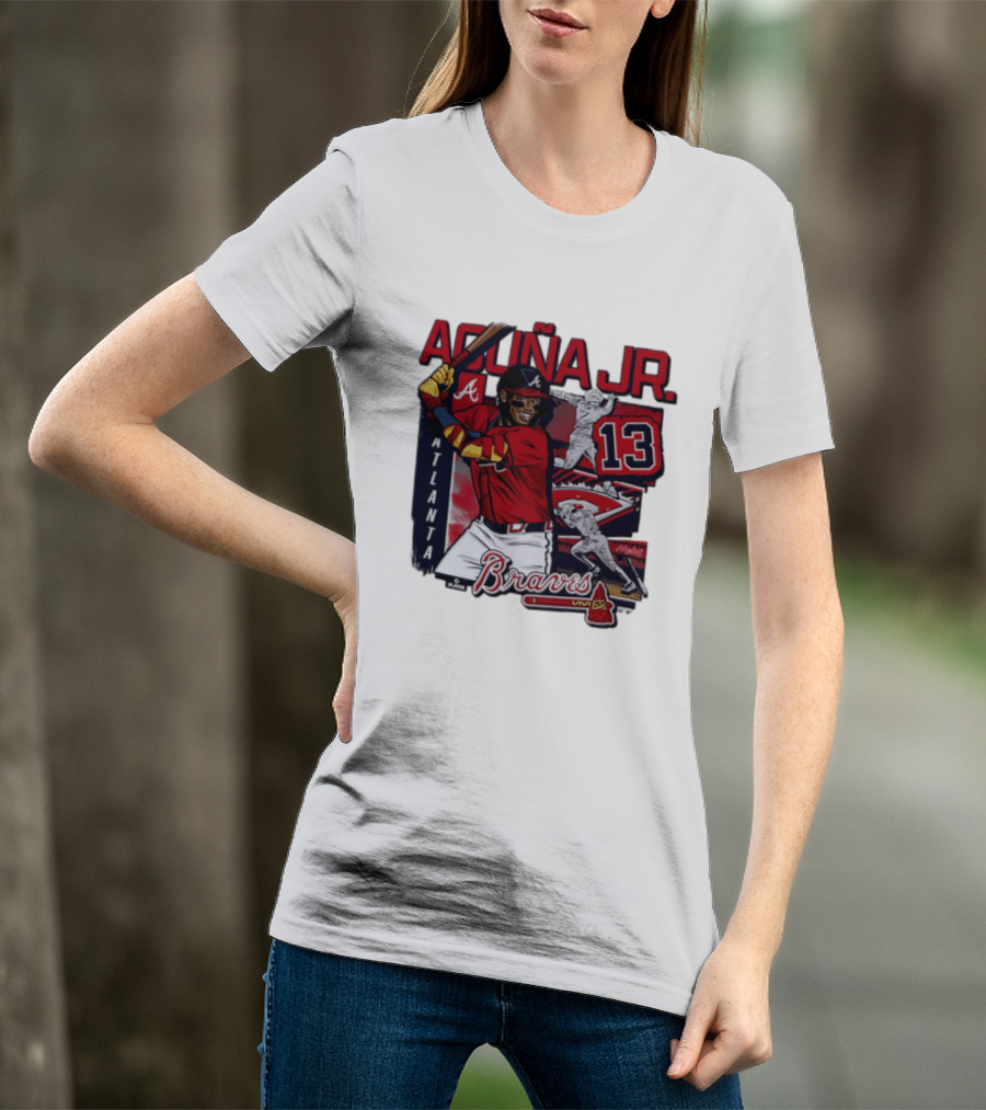 Ronald Acuna Jr. 13 Atlanta Braves 2026 Baseball MLB T-Shirt