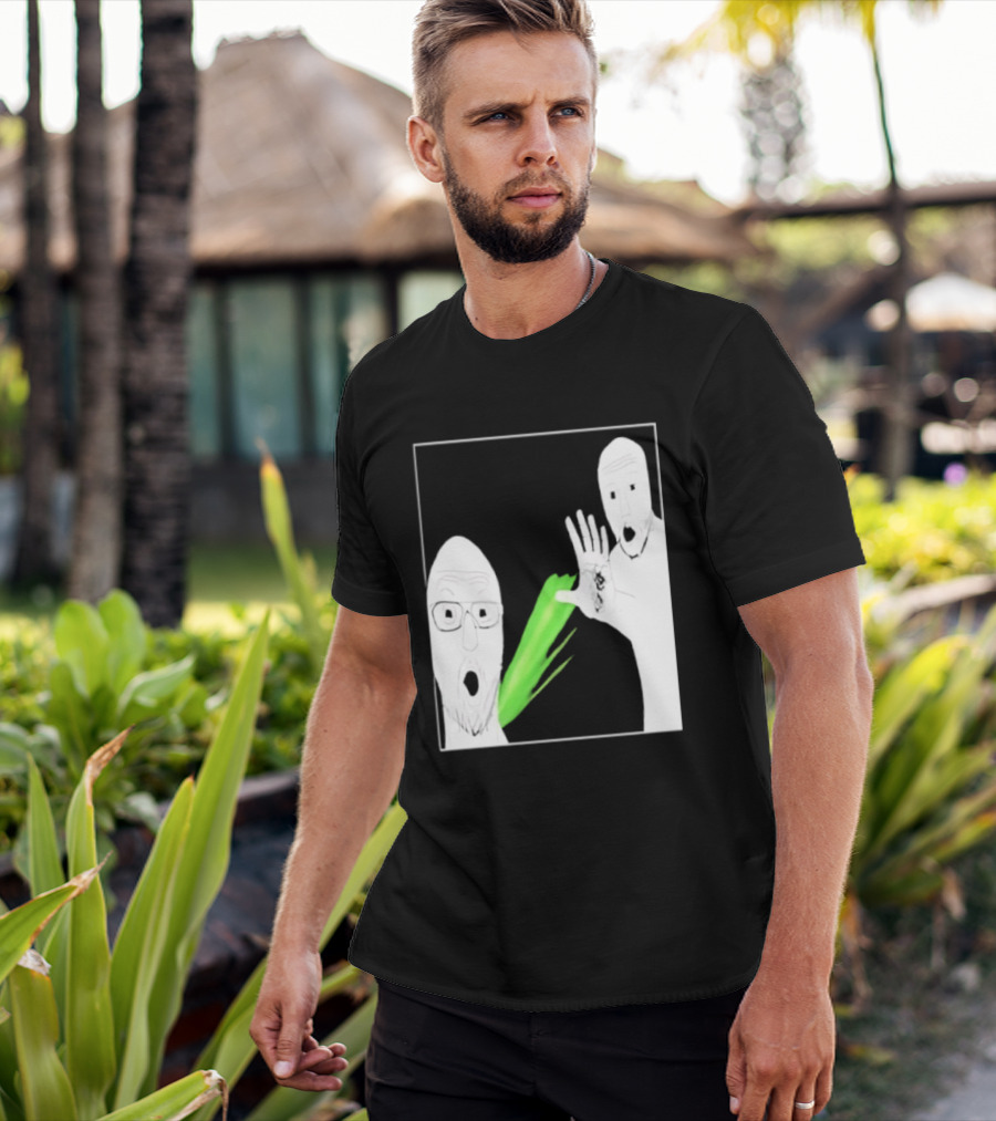 Soyjak Pointing Meme Wholesome Internet Reaction T-Shirt
