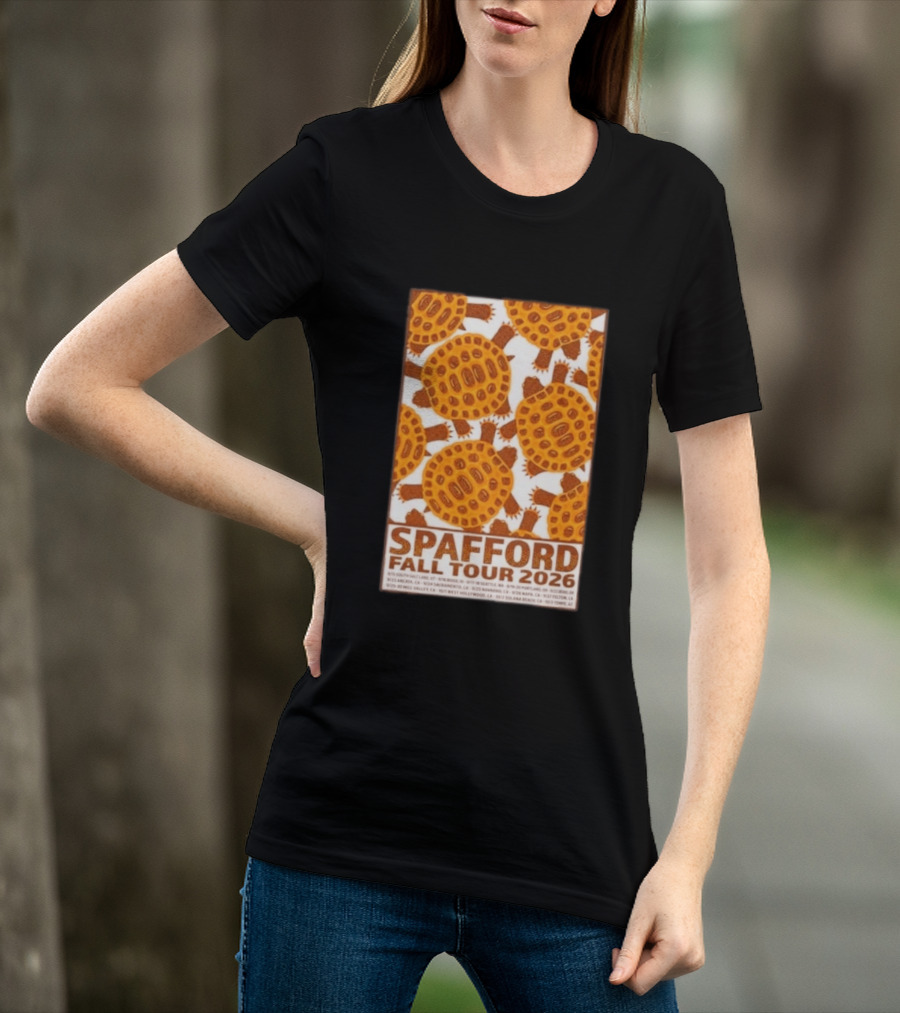 Spafford Fall Tour 2026 Turtles And Tour Dates T-Shirt