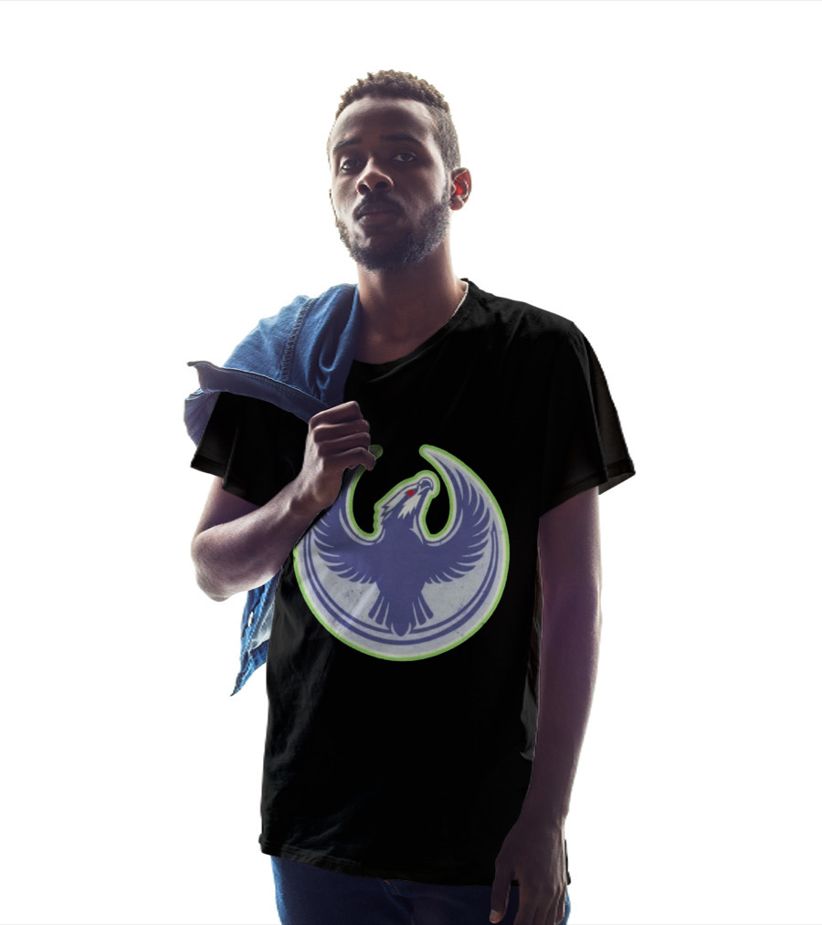 Seattle Rebel Alliance Distressed Eagle T-Shirt