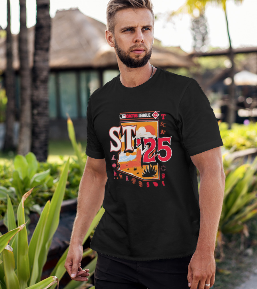 Cactus League 2025 Arizona Spring Training MLB AZ ST'25 T-Shirt