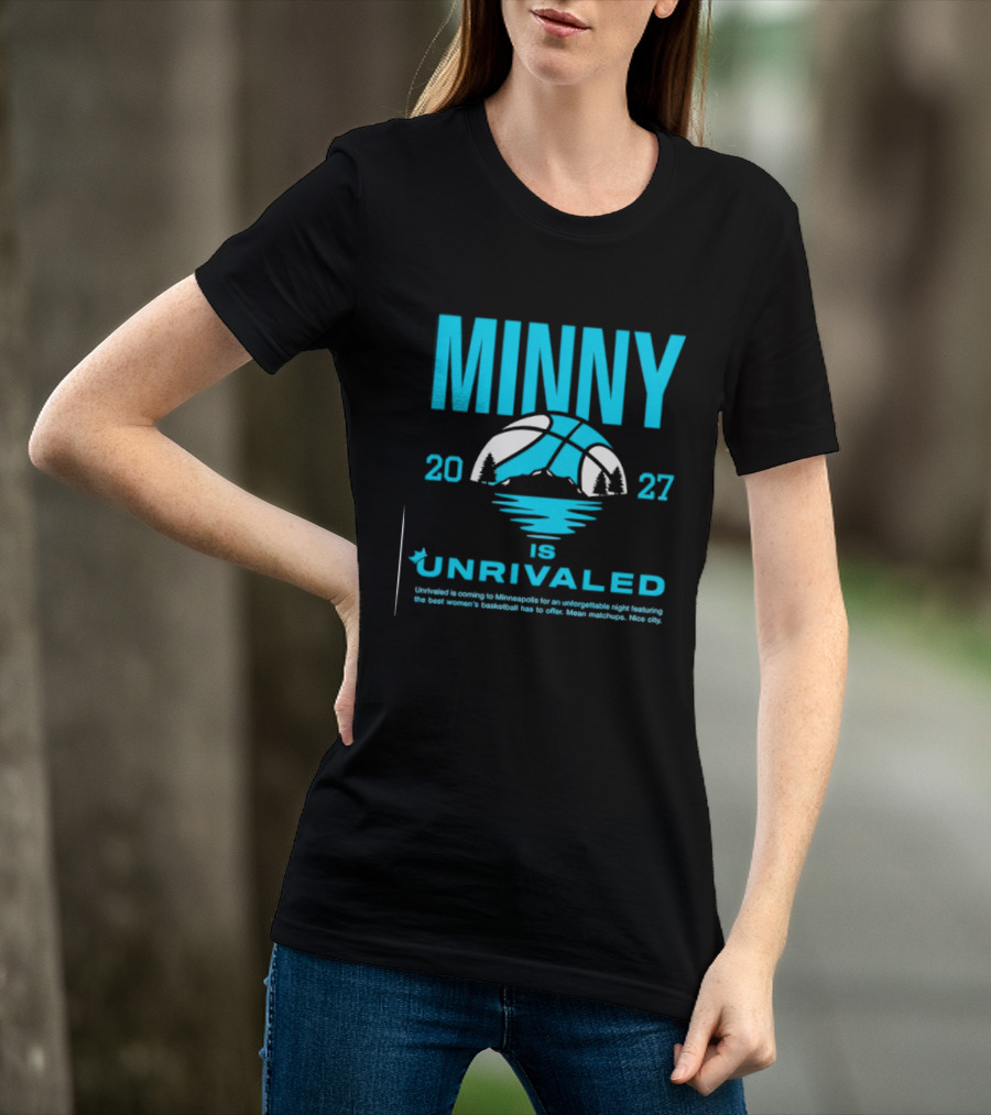 Minny 2027 Unrivaled Basketball Season 3 Bus Tour Event T-Shirt