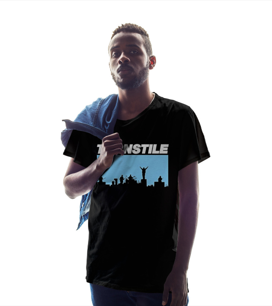 Turnstile Band Skyline Performance Hardcore T-Shirt