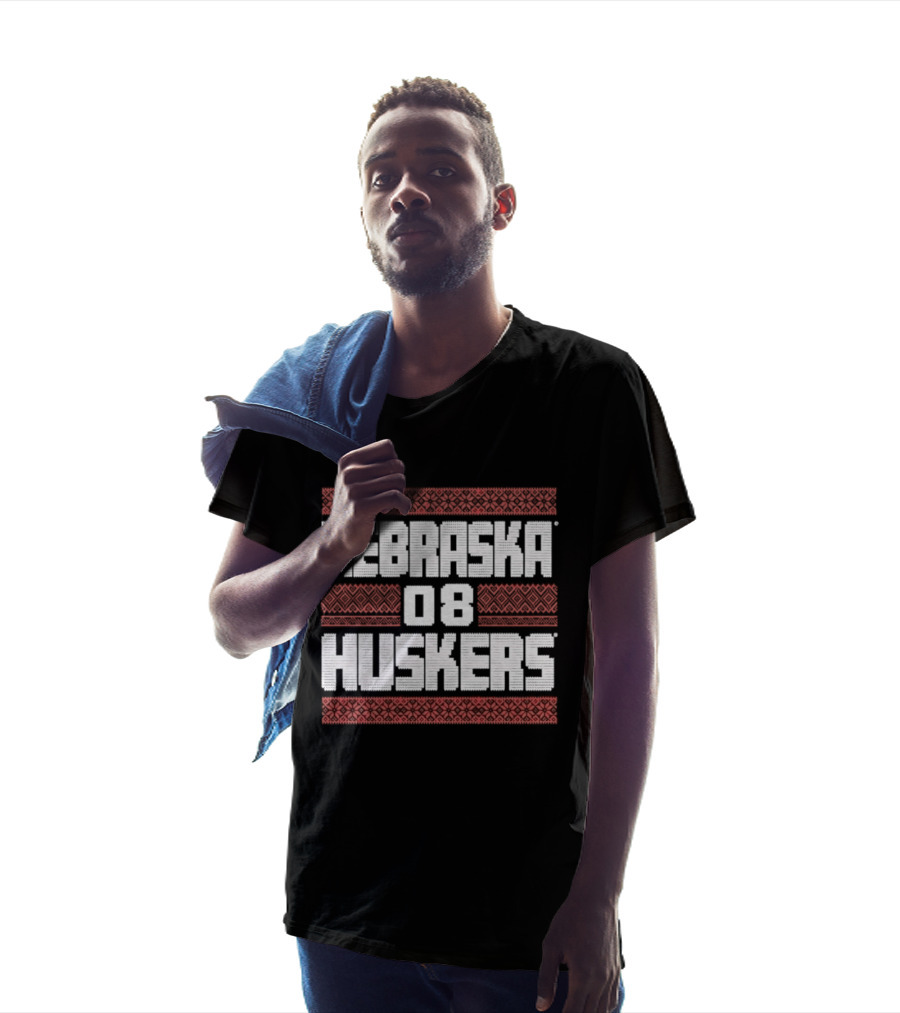 Nebraska 08 Huskers College Football NCAA T-Shirt