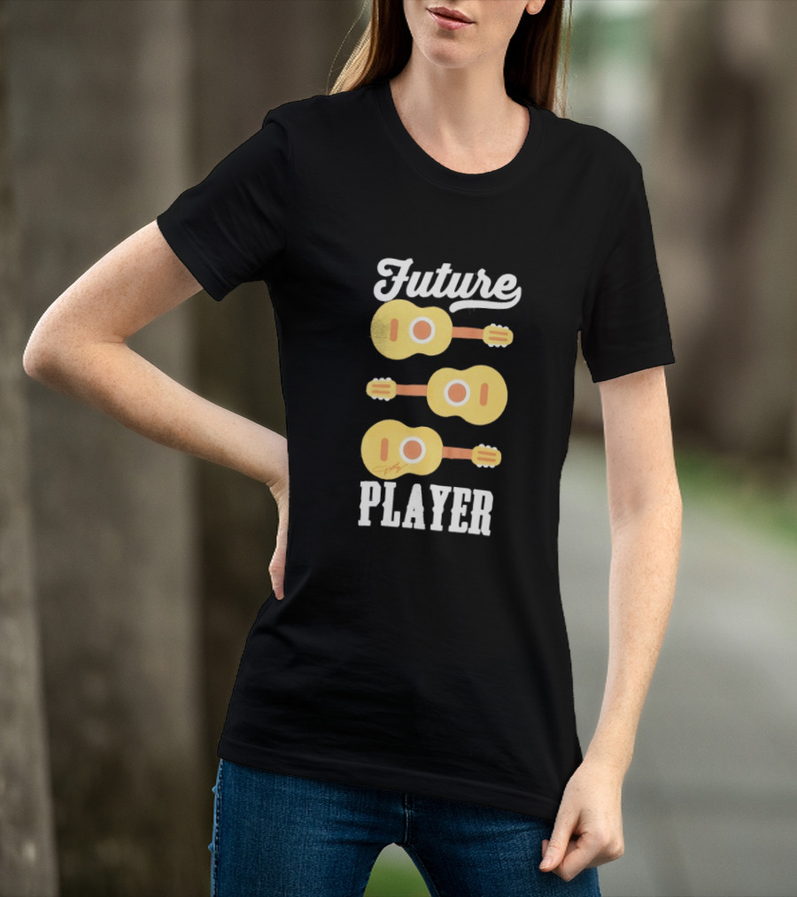 Future Dolly Guitar Music Player T-Shirt