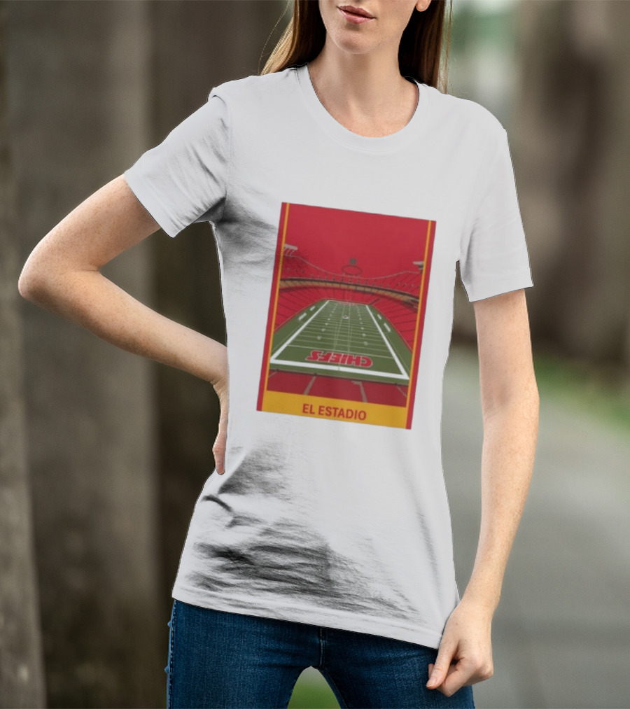 Kansas City Chiefs El Estadio Stadium Chiefs Field T-Shirt