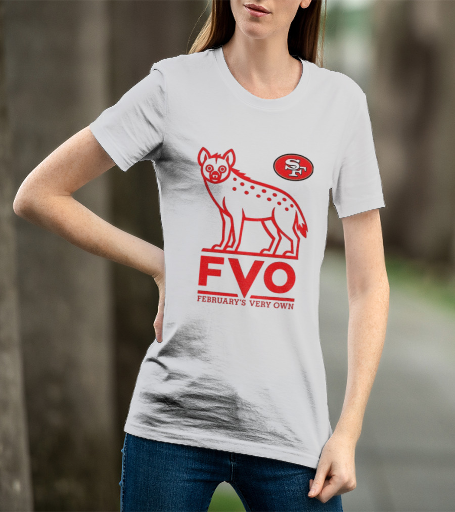San Francisco 49ers Hyena FVO February's Very Own SF T-Shirt