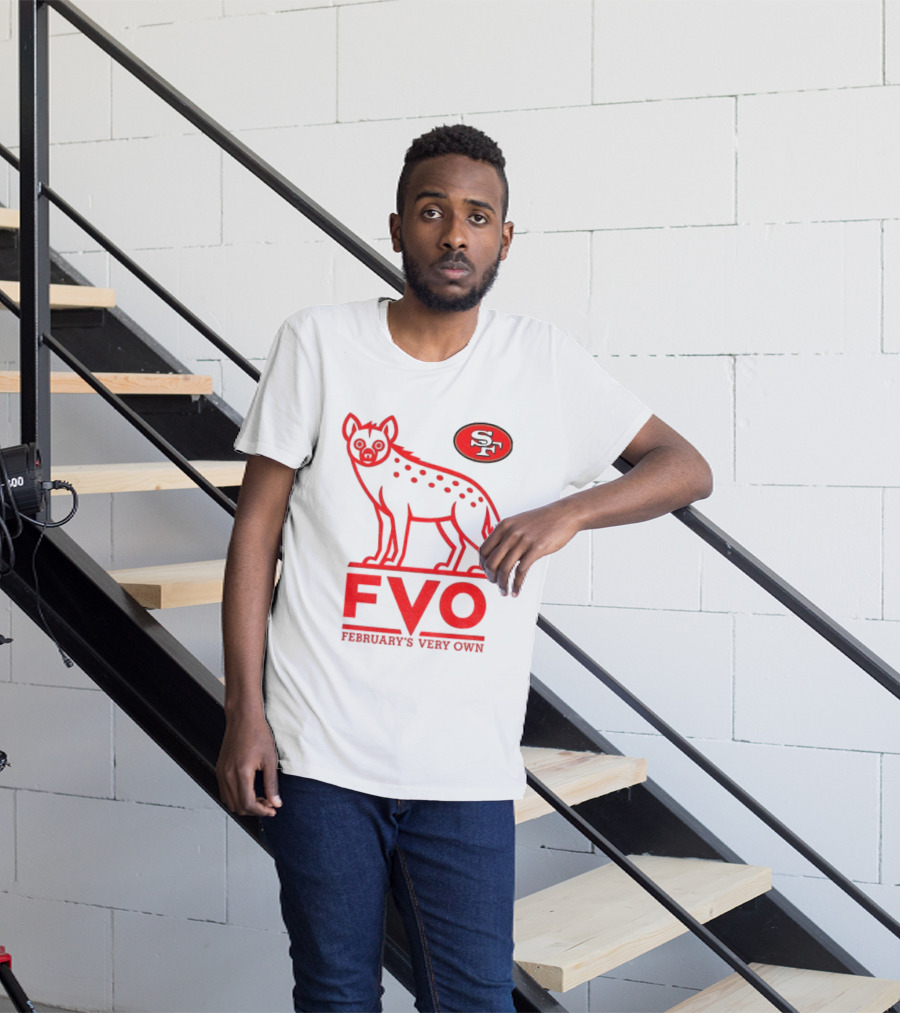 San Francisco 49ers Hyena FVO February's Very Own SF T-Shirt