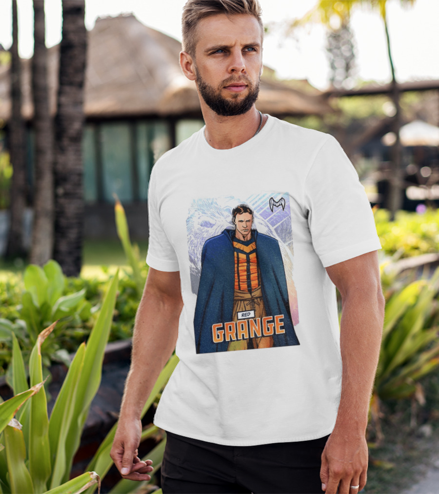 Harold Grange Red Grange Chicago Football Icon Legend T-Shirt