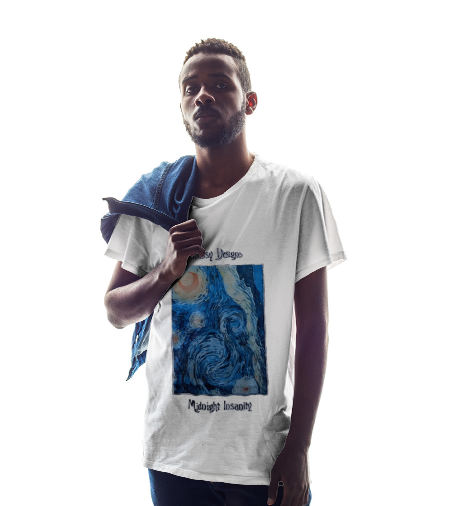Stüssy Midnight Insanity The Starry Night T-Shirt