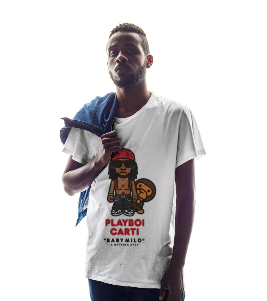Playboi Carti Baby Milo A Bathing Ape Collaboration T-Shirt