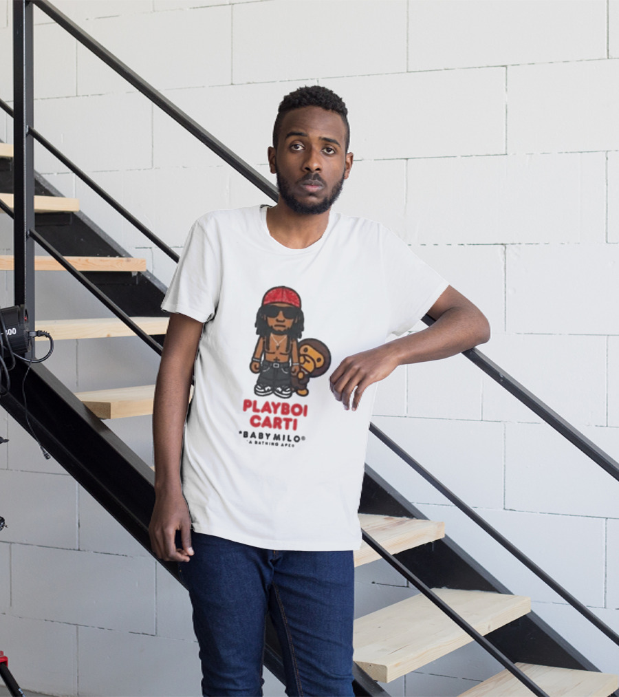 Playboi Carti Baby Milo A Bathing Ape Collaboration T-Shirt