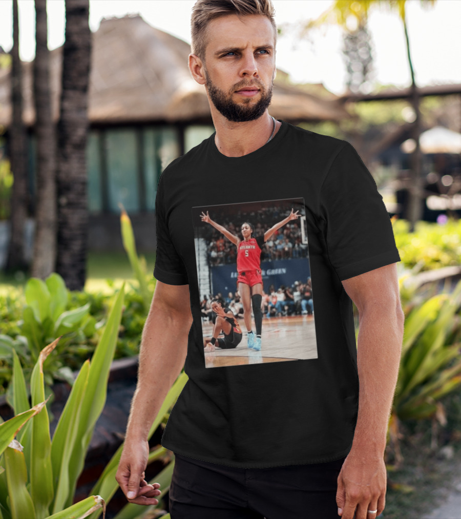 Angel Reese Celebrates 30th Double Double With 30 Points For Atlanta In Iconic Moment T-Shirt