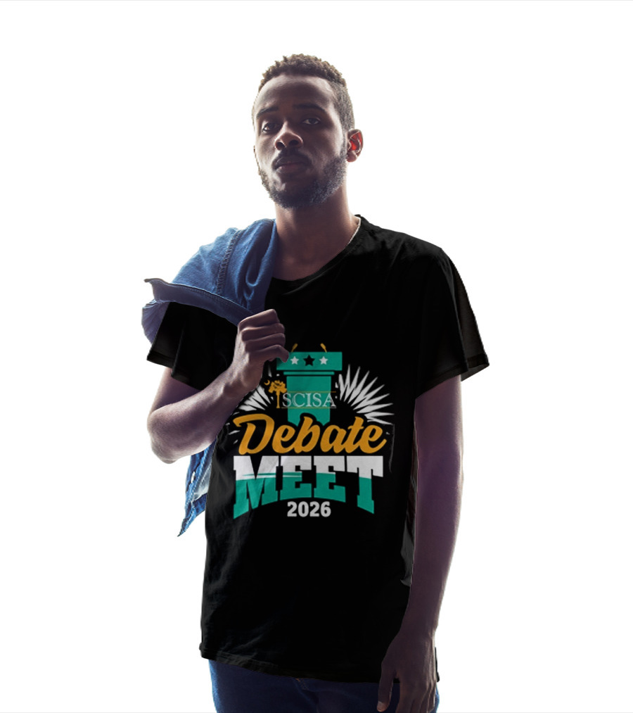 SCISA Debate Meet 2026 Podium Stars Event T-Shirt