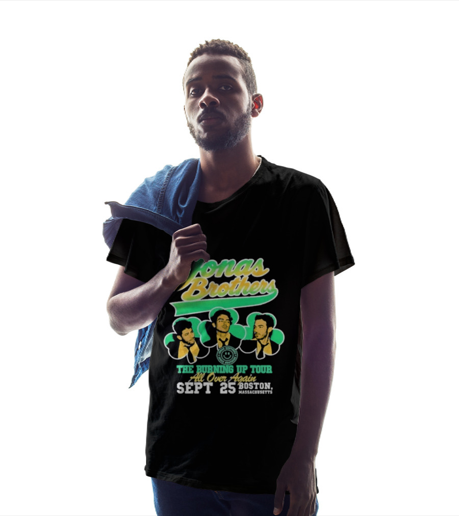 Jonas Brothers The Bringing Up Tour All Over Again Sept 25 Boston Massachusetts T-Shirt