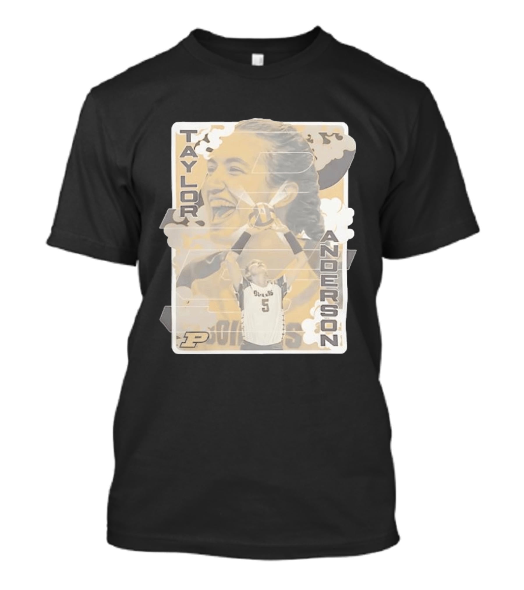 Taylor Anderson Purdue Boilers Volleyball Number 5 Player T-Shirt