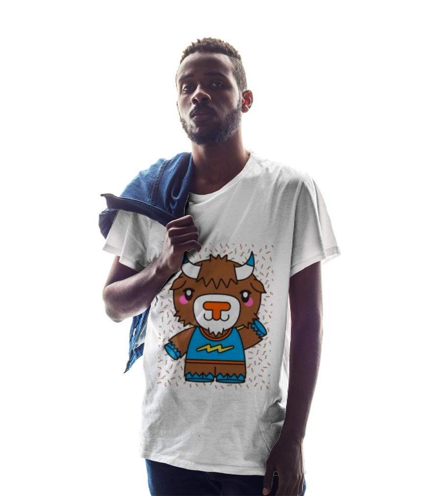 Oklahoma City Thunder Rumble The Bison Basketball T-Shirt