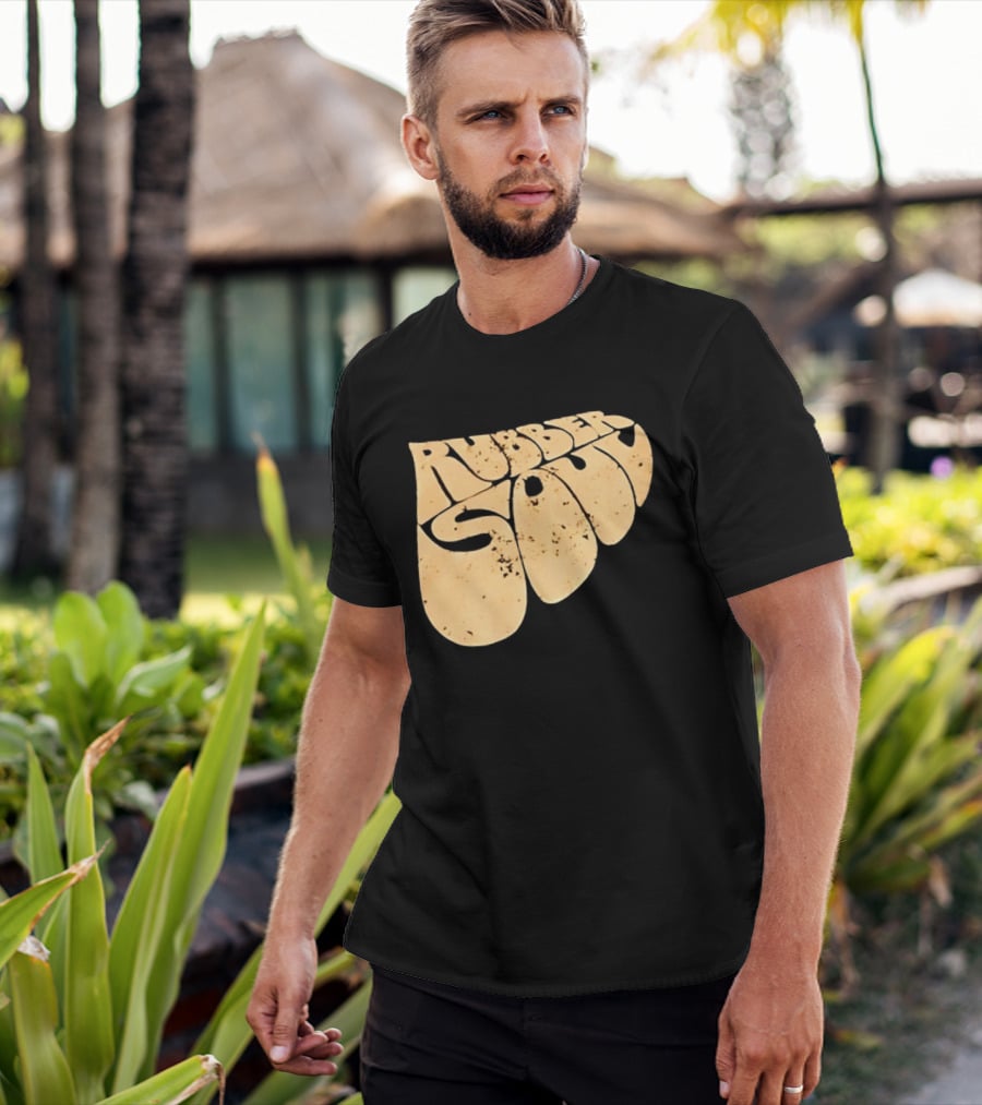 Distressed Rubber Soul Vintage Classic Rock T-Shirt