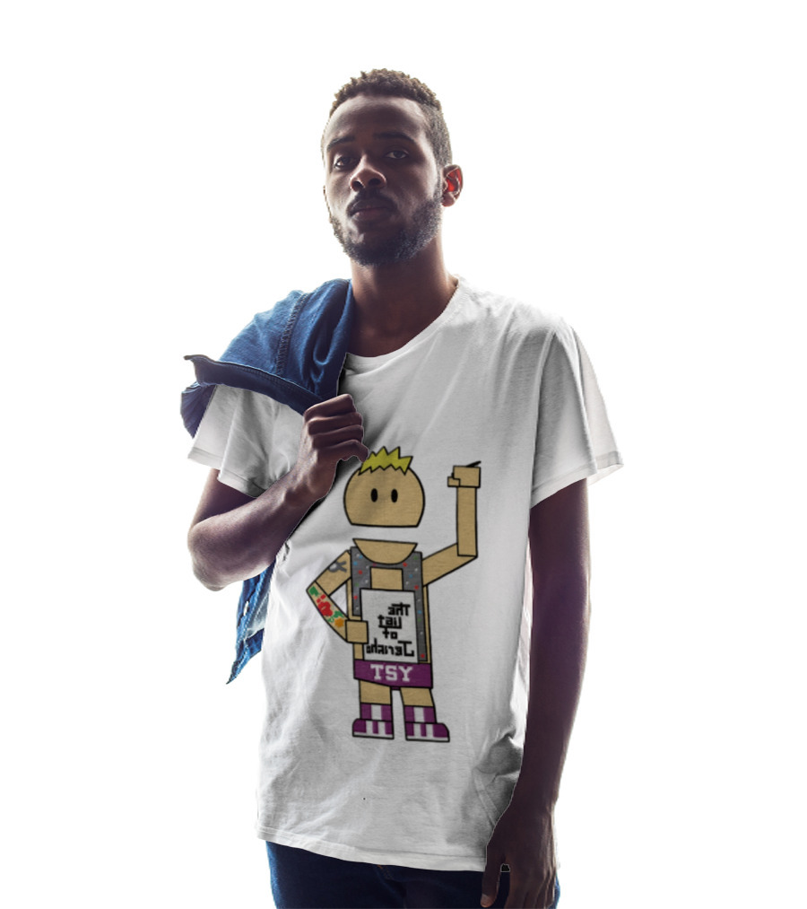 Ant Tail To Odarac Cartoon Tattooed Arm Fist TSY T-Shirt