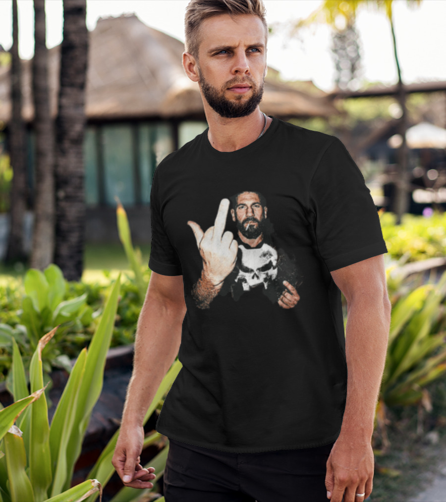 Jon Bernthal Punisher Middle Finger Iconic Gesture T-Shirt