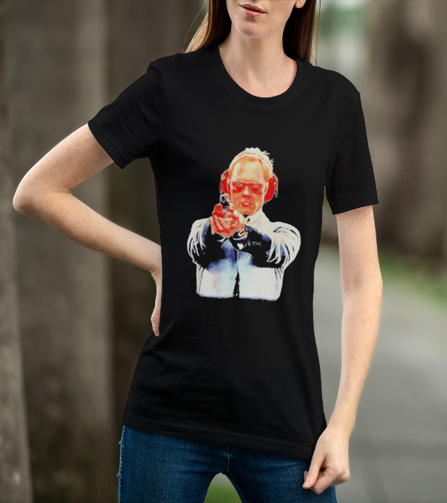 Dr. Niles Crane With Hand Cannon Analyzed Kiss T-Shirt