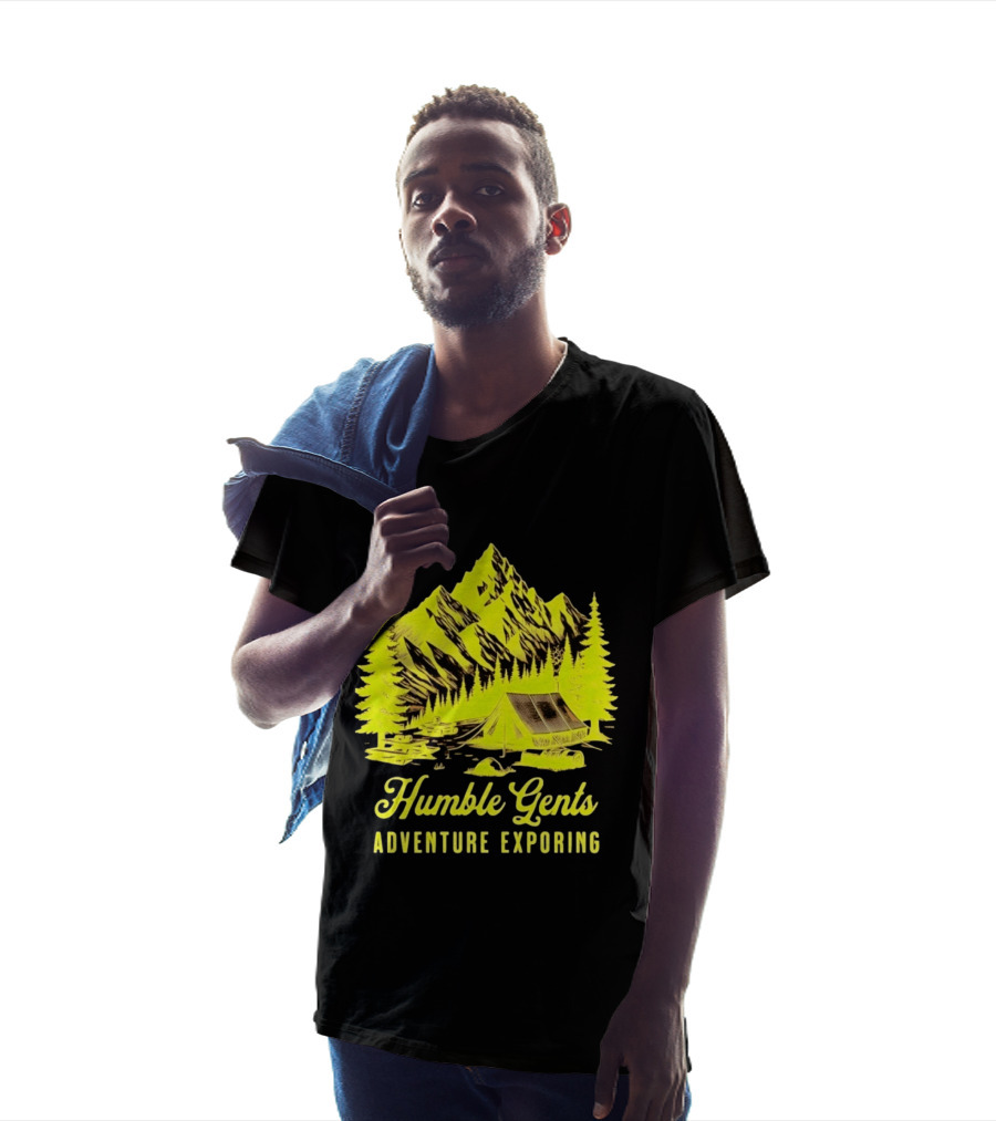 Humble Gents Adventure Exploring Mountain Camping T-Shirt