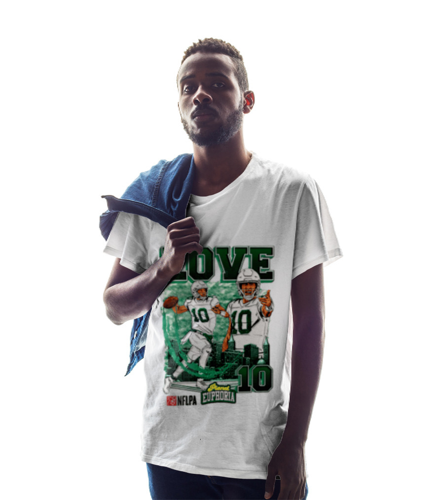 Jordan Love 10 NFLPA Euphoria Player Edition T-Shirt