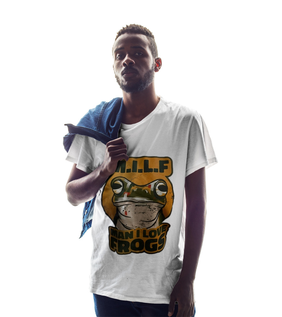 M.I.L.F Man I Love Frogs Frog Amphibian T-Shirt