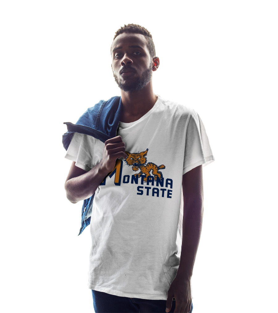 Montana State Bobcats Vintage NCAA Sports T-Shirt