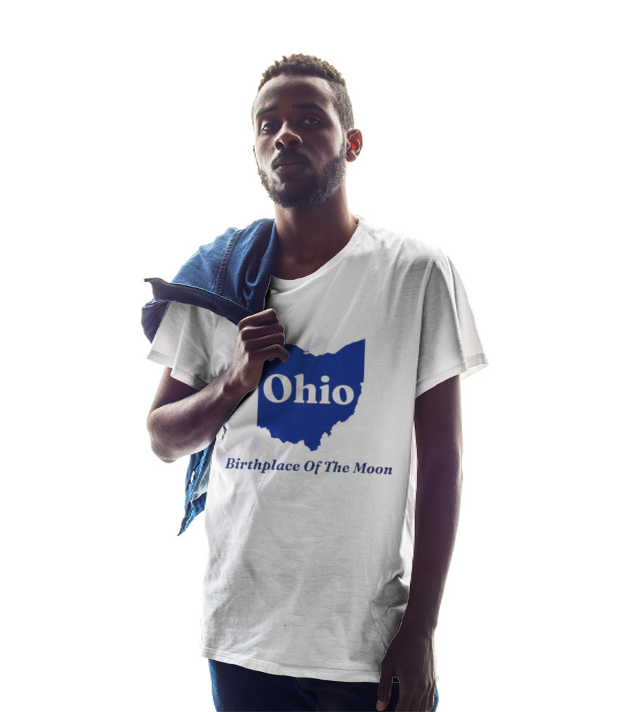 Ohio Birthplace Of The Moon Space Astronomy Exploration T-Shirt