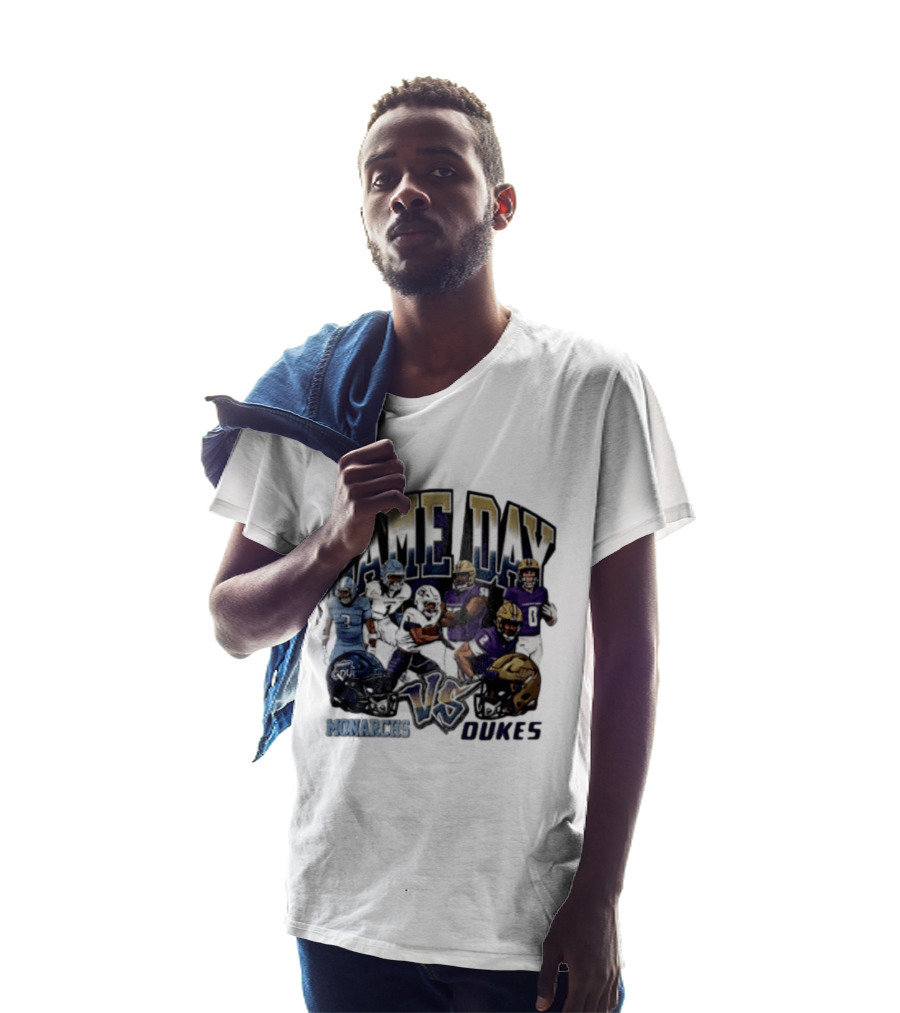 Old Dominion Monarchs Game Day Vs James Madison Dukes NCAA 2026 T-Shirt