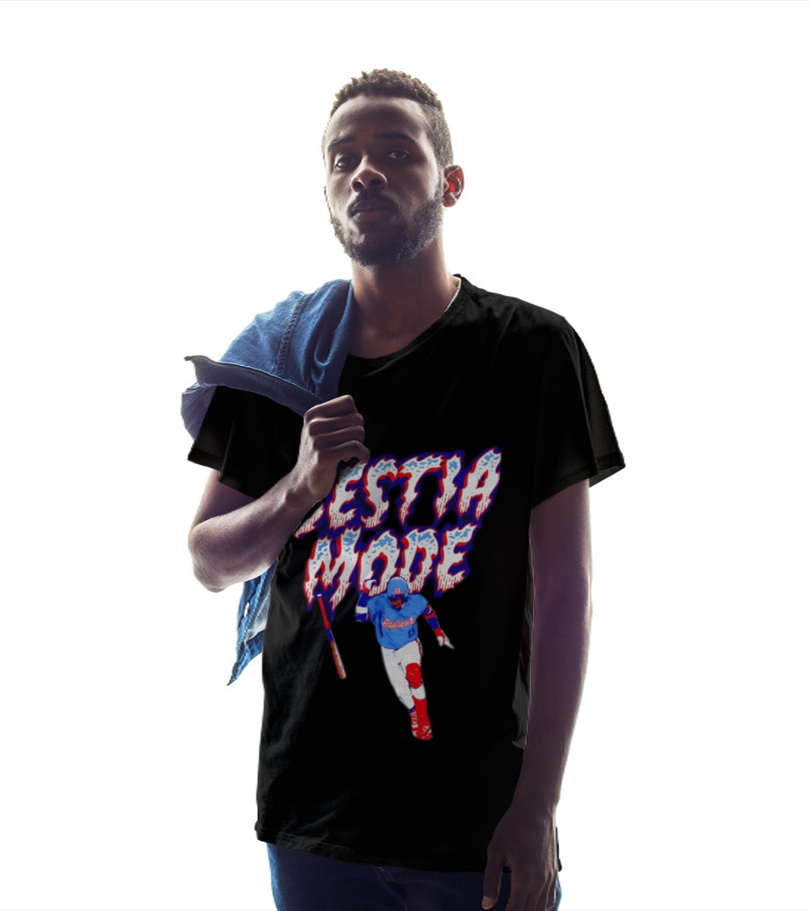 BESTIA MODE Aquicos 13 Baseball Player Athlete T-Shirt