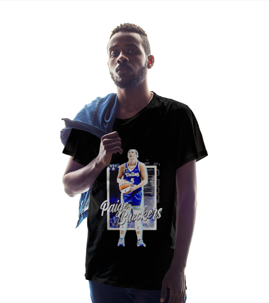 Paige Bueckers Dallas Wings Basketball Player Jersey Number 5 T-Shirt