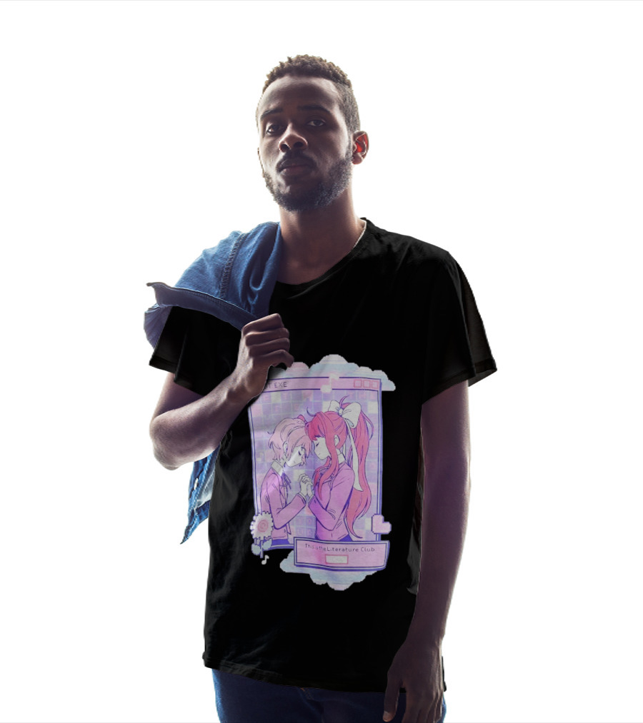 Doki Doki Literature Club Trustexe Monika Sayori This Is The Literature Club T-Shirt