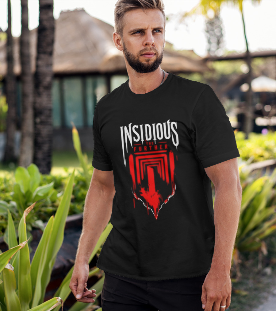Insidious The Further Horror Movie Supernatural Red Dripping Font T-Shirt