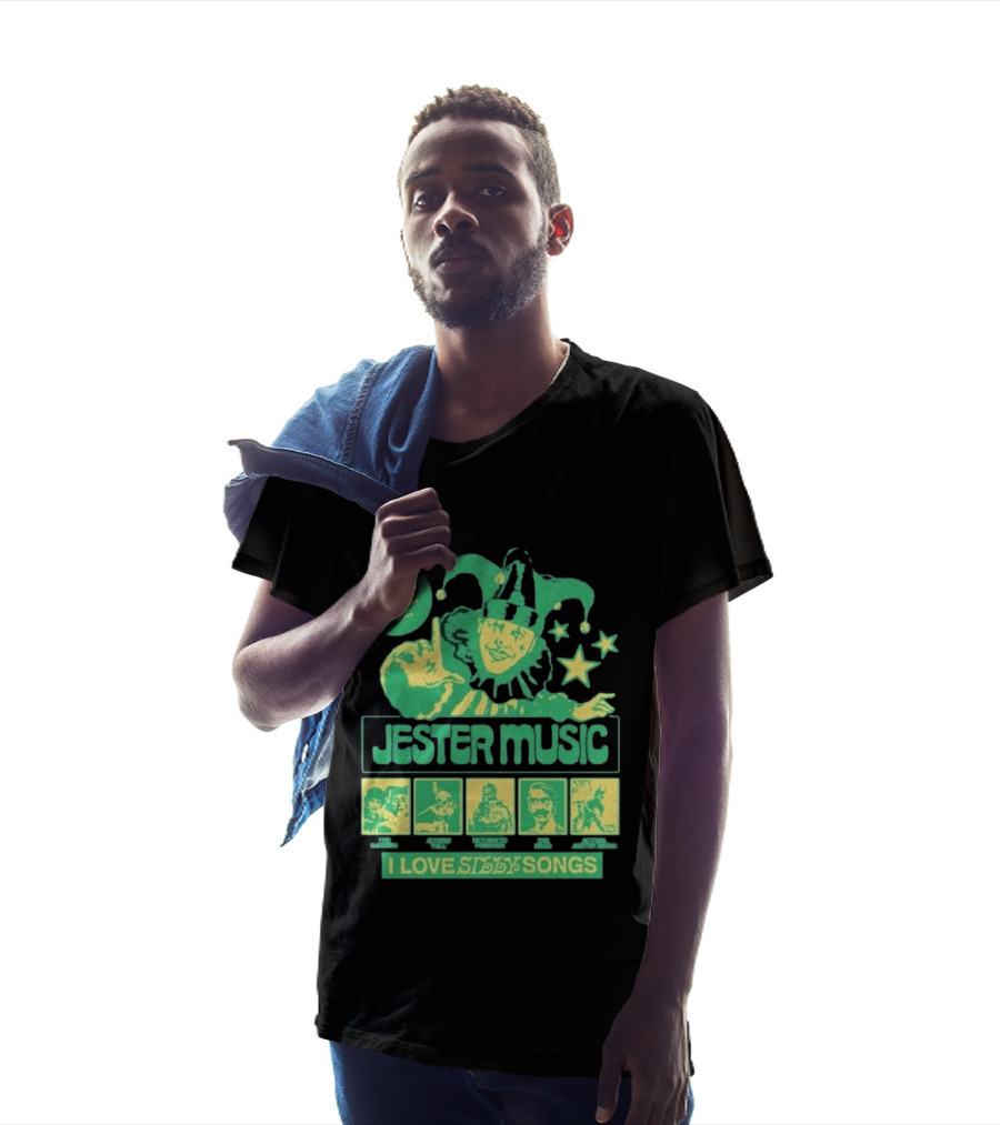 Jester Music My Favorite Genre Is The Garden Jethro Tull Return To Forever The Dead I Love Silly Songs T-Shirt