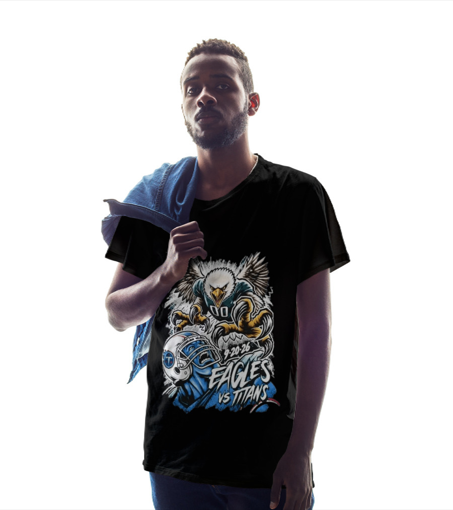 9 20 26 Eagles Vs Titans Game Day Exclusive T-Shirt