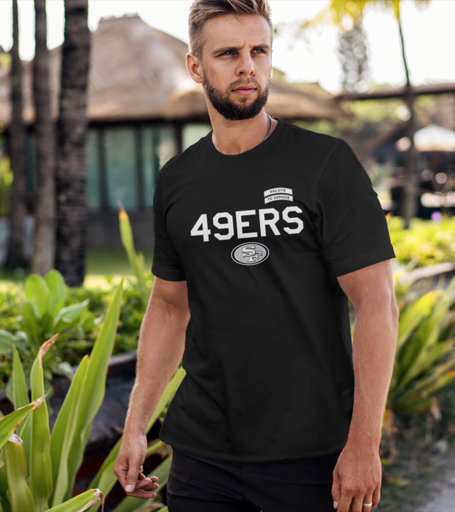 San Francisco 49ers 49ers Salute To Service T-Shirt