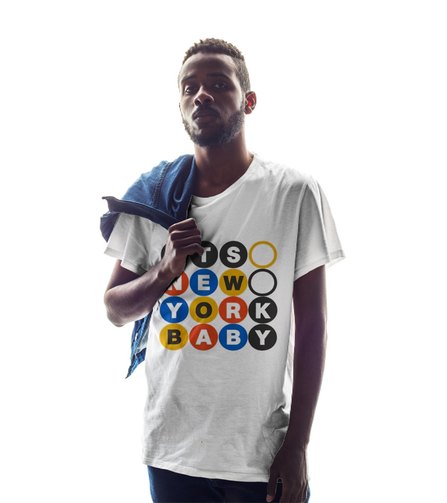 New York Baby Subway NYC Big Apple T-Shirt