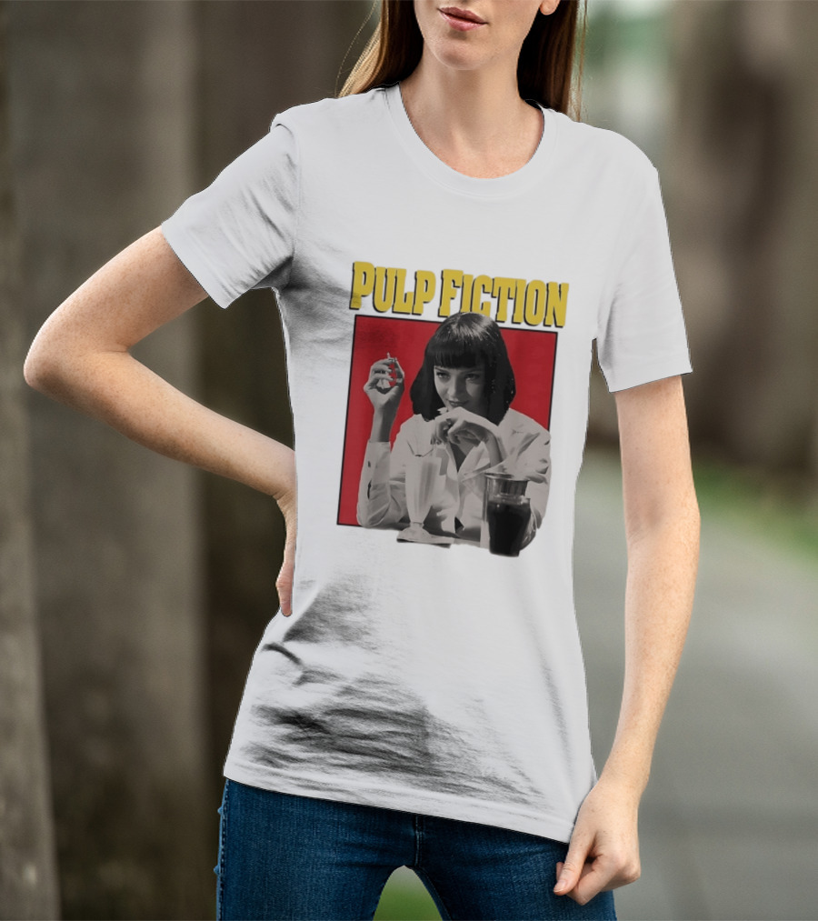 Pulp Fiction Mia Wallace Uma Thurman Quentin Tarantino T-Shirt