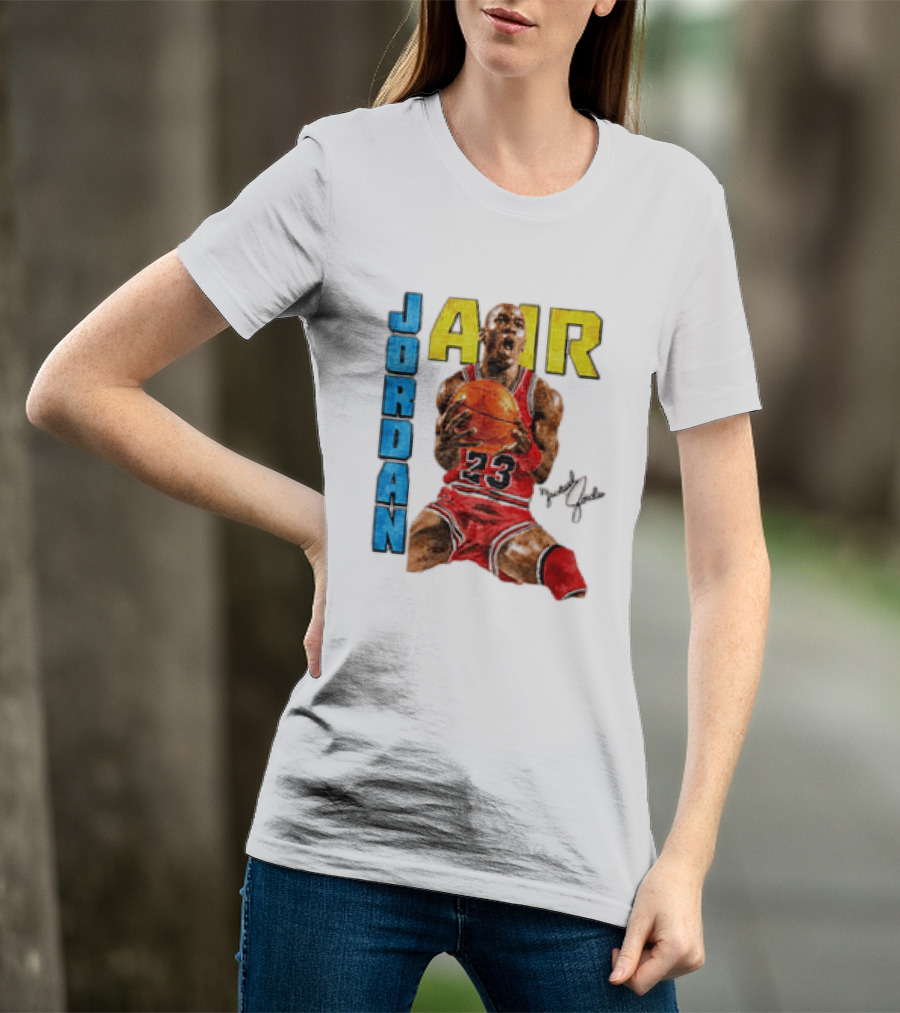 Jordan Air 23 Basketball Player Holding Ball T-Shirt