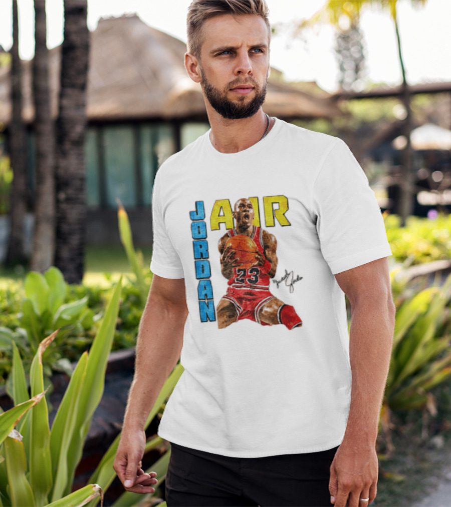 Jordan Air 23 Basketball Player Holding Ball T-Shirt