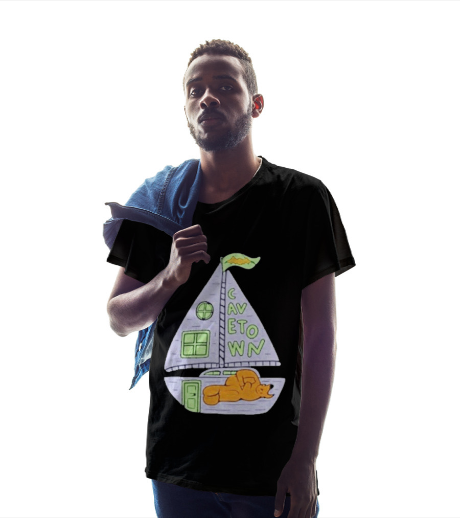 Cavetown Running With Scissors 2026 USA Tour Sail Boat T-Shirt