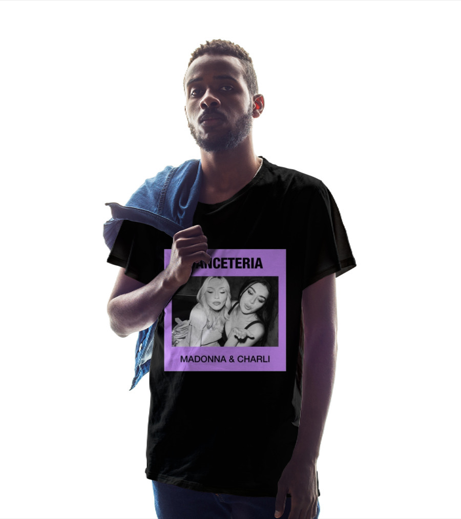 Danceteria Madonna & Charli Nostalgia 80s Club Scene T-Shirt