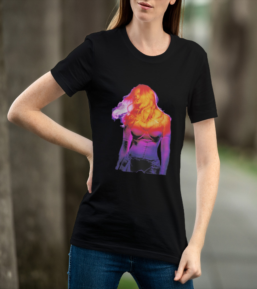 Madonna My Sins Are My Savior Neon Effect T-Shirt