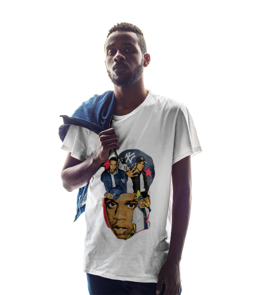Jay Z New York Yankees Statue Of Liberty Stars T-Shirt