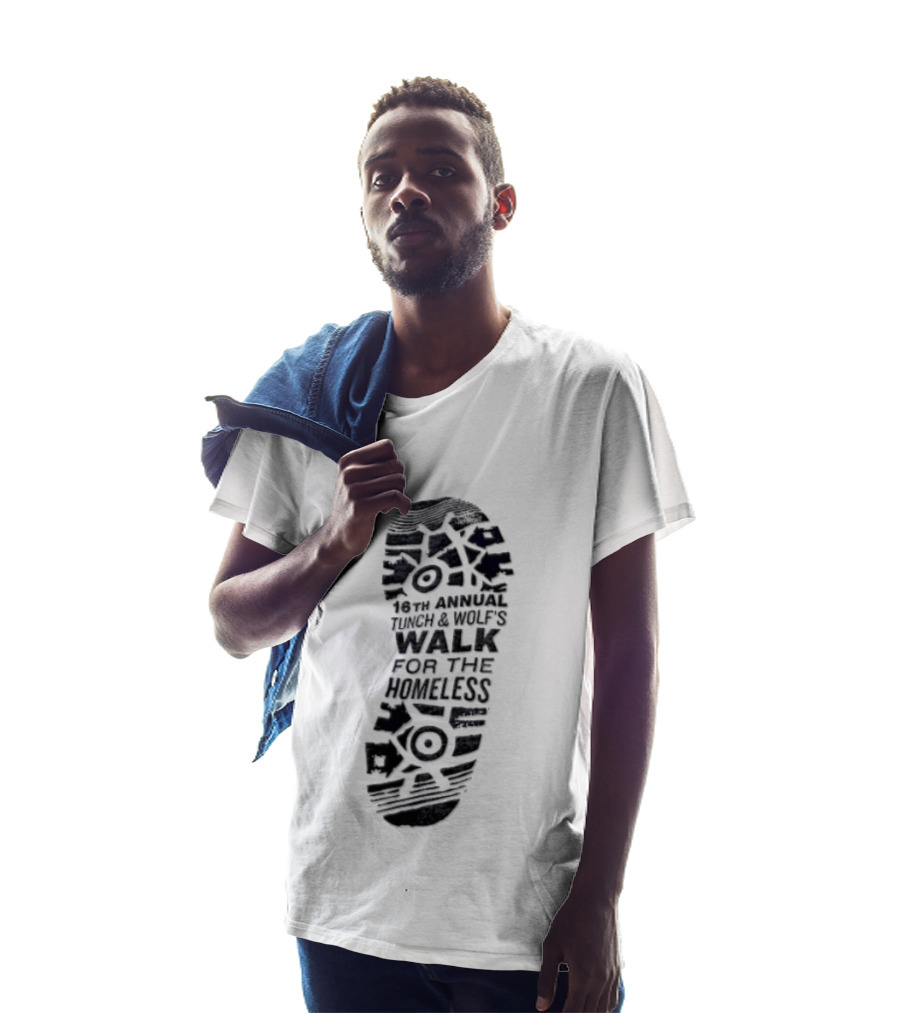 12th Annual Tunch And Wolf's Walk For The Homeless T-Shirt