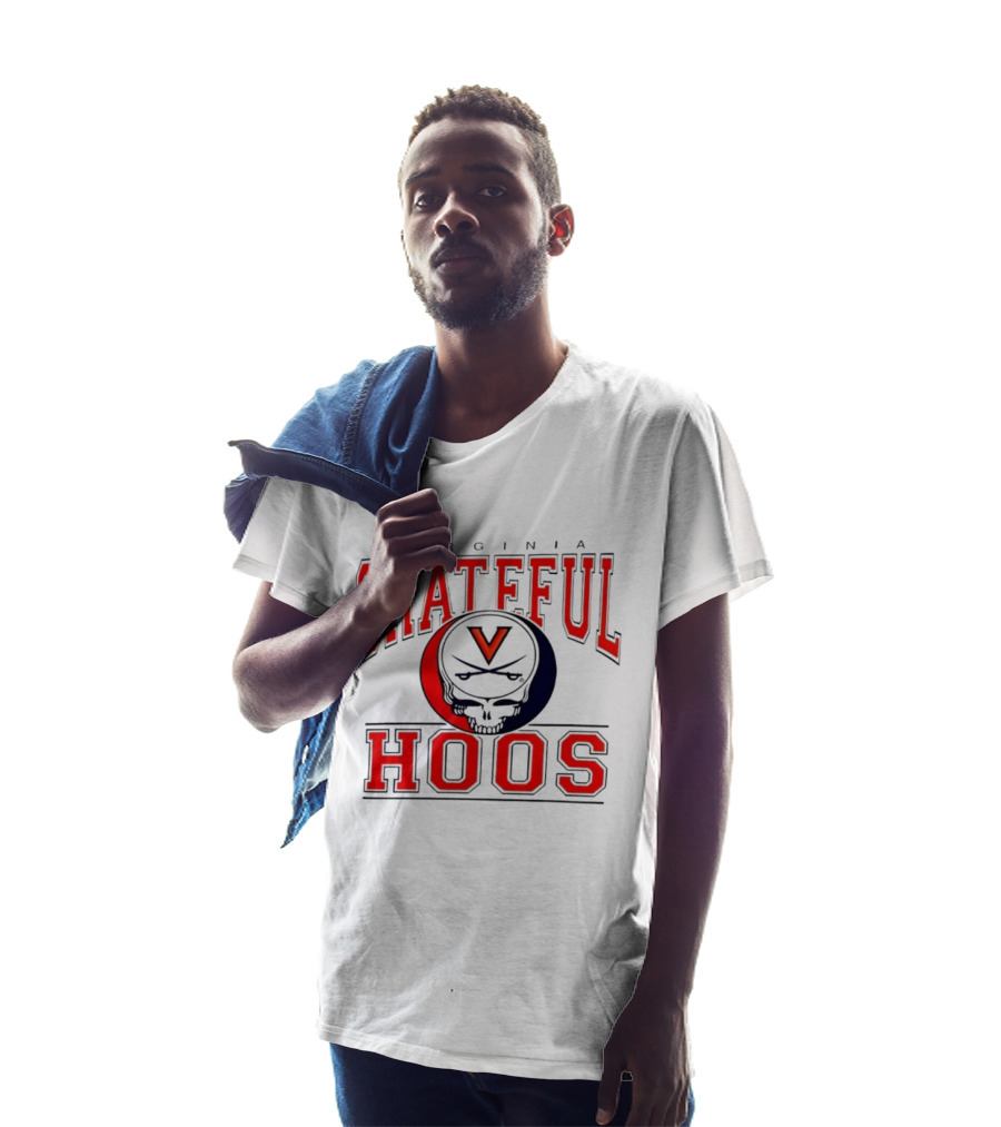 Virginia Grateful Hoos Logo UVA College Sports T-Shirt